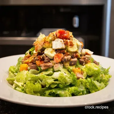 The Ultimate Cobb Salad A Hollywood Classic Reimagined Recipe Card