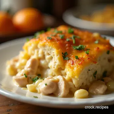 Creamy Chicken Casserole The Ultimate Comfort Food Recipe Card