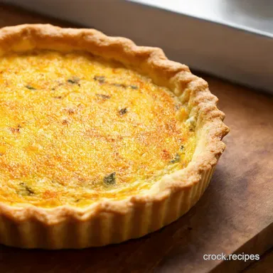 Foolproof Quiche Pie Crust Recipe No Soggy Bottoms Here Recipe Card