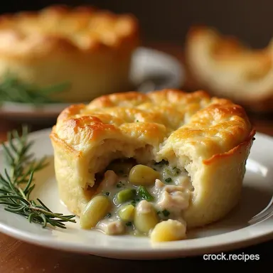 Easy Leftover Turkey Recipes Creamy Leek Pot Pie Recipe Card