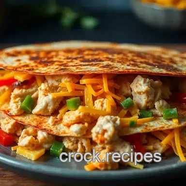 Ultimate Chicken Quesadilla Recipe: Quick, Cheesy & Full of Flavor Recipe Card