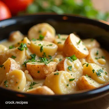 Creamy Crockpot Ranch Chicken Potatoes 5 Secrets Recipe Card