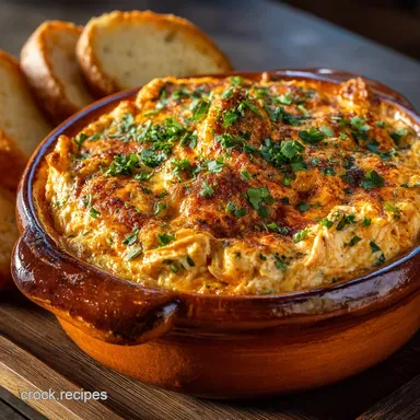 Foolproof Crockpot Buffalo Chicken Dip Recipe Easy Game Day Dip Recipe Card