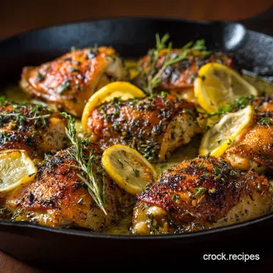 Greek Lemon Chicken: One-Pan Perfection Recipe