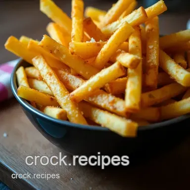Ultimate Homemade Fries Recipe: Crispy, Fluffy & Perfect Every Time Recipe Card
