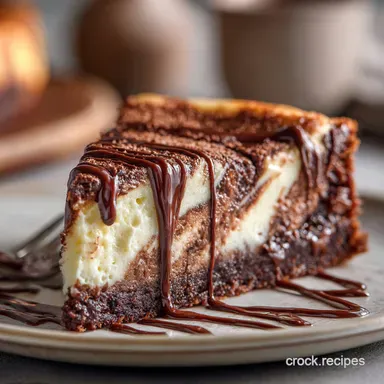 Keto Brownie Cheesecake: Ultimate Low Carb Swirl Dessert Recipe Recipe Card