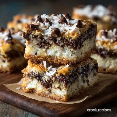 Keto Magic Cookie Bars Ultimate Low Carb 7Layer Decadence Recipe Card