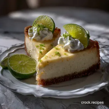 Key Lime Cheesecake: Velvety Smooth Guaranteed Crack-Free