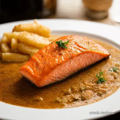 Umami Miso Butter Salmon Quick Easy Weeknight Dinner Recipe Card