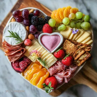 Valentine's Day Charcuterie Board in 20 Minutes Recipe Card