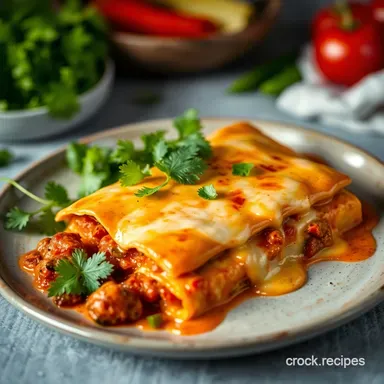 Veggie Enchiladas: Creamy Chipotle Heaven! Recipe Card