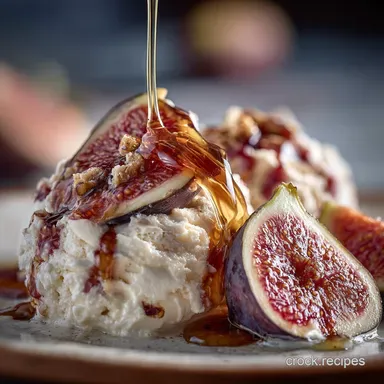 Fig Ice Cream: Decadent Velvet Custard Recipe with Balsamic Ripple Recipe Card