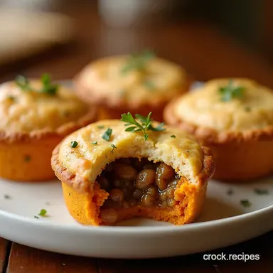 Wallaby Wonders Minced Wallaby Sweet Potato Pies Recipe Card