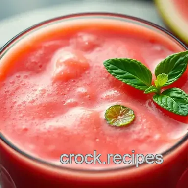 Watermelon Smoothie Recipe: Taste Summer in 5 Minutes!