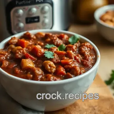 Weeknight Instant Pot Chili: Easy, Hearty & Delicious! Recipe Card