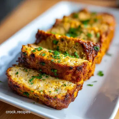 Wonderful Meatloaf Recipe for 8 Servings Recipe Card