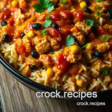Easy & Zesty Chicken Mexican Casserole Recipe: My Family's Favorite Dish Recipe Card