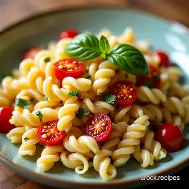 Best Cold Rotini Pasta Salad with Zesty Italian Dressing