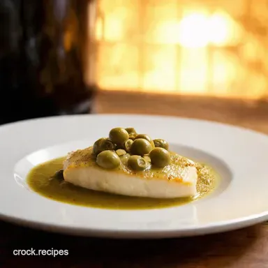Quick Easy Simple Lemon Caper Sauce Ready in 10 Recipe Card