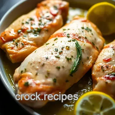 Zesty marinated chicken breast: My Lemon-Herb Secret! Recipe Card