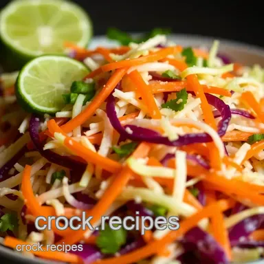 Zesty Lime Coleslaw for Shrimp Tacos: My Fresh & Flavorful Go-To Recipe Card