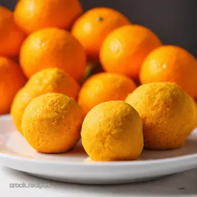 Zesty Orange Dream Truffles My Secret Recipe Recipe Card