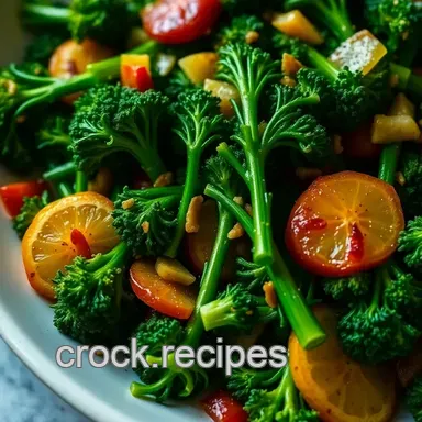 Zingy Ginger-Citrus Broccolini: My Speedy Broccolini Recipe! Recipe Card