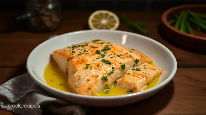 Baked Salmon with Lemon Herb Butter
