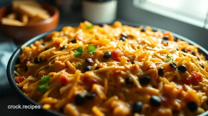 Cheesy Chicken Mexican Casserole