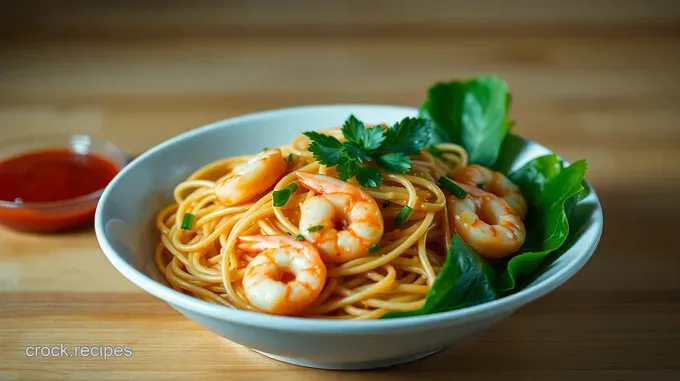 Classic Pad Thai with Shrimp