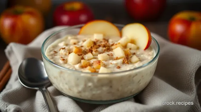 Cozy Apple Cinnamon Overnight Oats