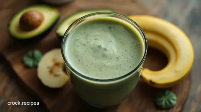 Creamy Avocado Delight Smoothie