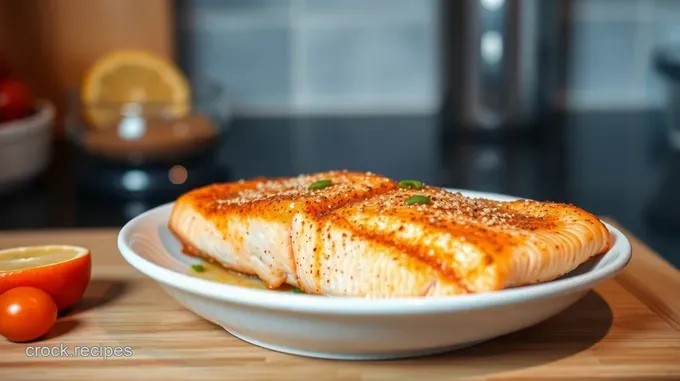 Crispy Air Fryer Salmon with Lemon and Dill
