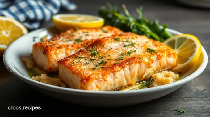 Crispy Air Fryer Salmon with Lemon-Dill Butter