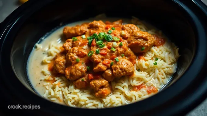 Crock Pot Chicken Tinga
