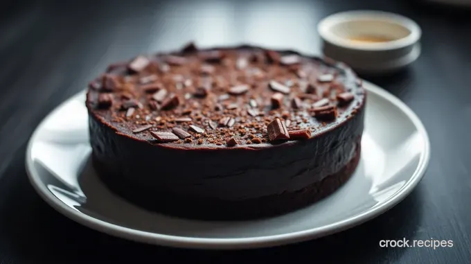 Decadent Dark Chocolate Torte