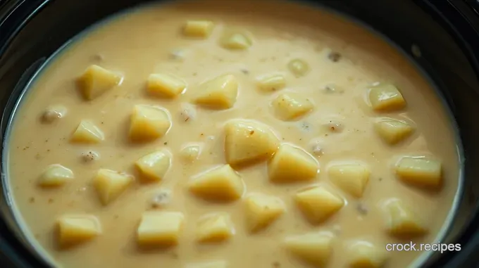 Effortless Creamy Crock-Pot Potato Soup