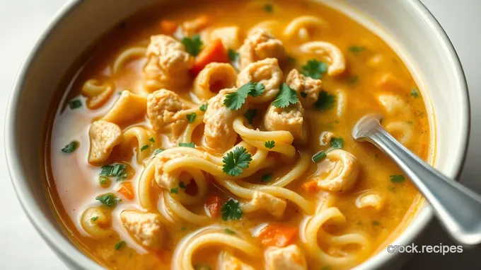 Effortless Crockpot Chicken Noodle Soup: A Hug in a Bowl