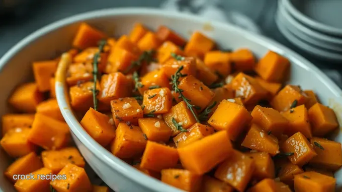 Oven-Roasted Butternut Squash with Honey and Thyme