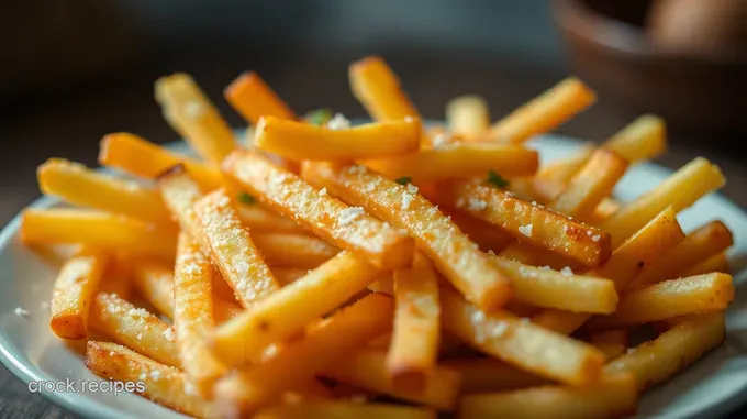 Perfectly Crispy Homemade Fries