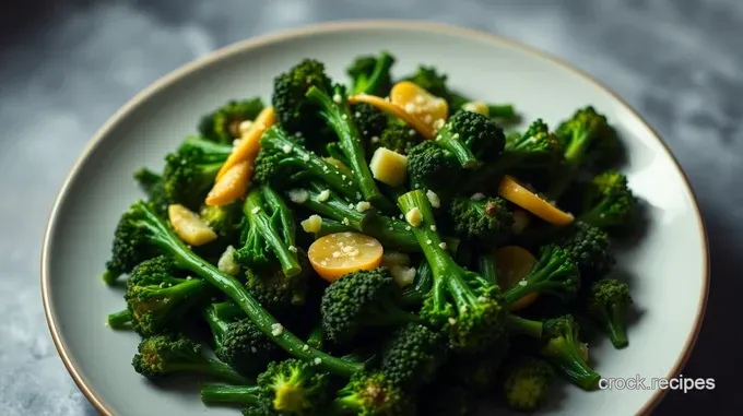 Sautéed Broccolini with Garlic and Lemon