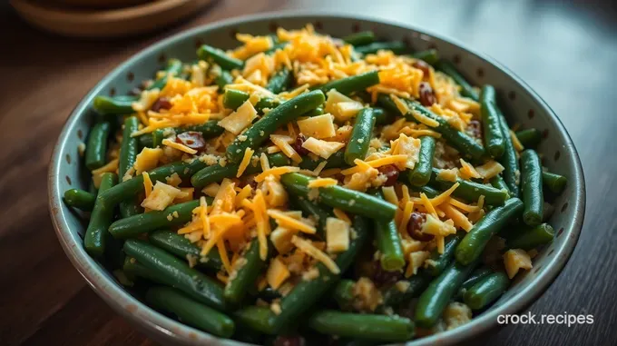 Savory French Onion Green Bean Casserole