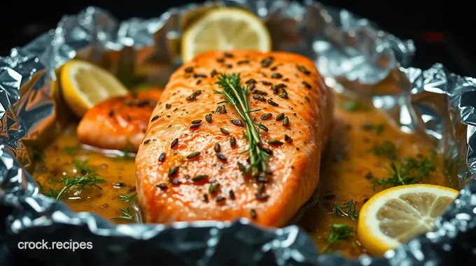Savory Oven Baked Salmon in Foil