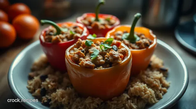 Savory Stuffed Bell Peppers: A Wholesome Delight