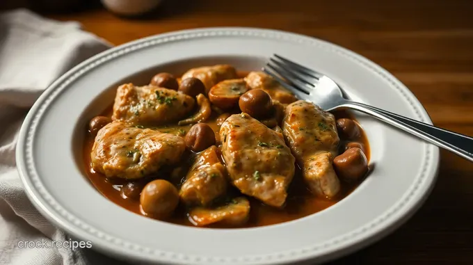 Slow-Cooked Chicken Marsala: A Cozy Italian Classic