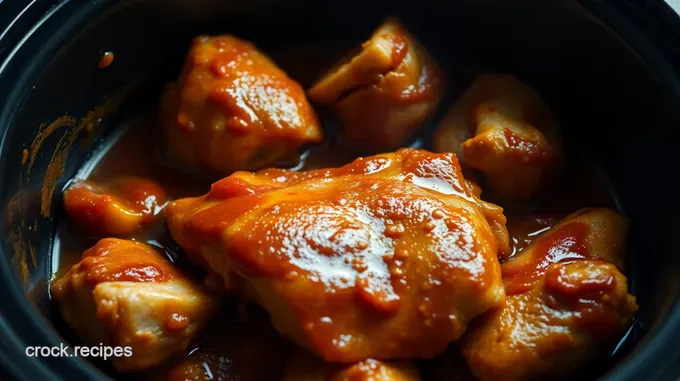 Slow-Cooked Sweet and Tangy BBQ Chicken