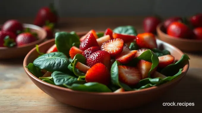 Strawberry Balsamic Bliss: A Refreshing Spinach Salad Dressing