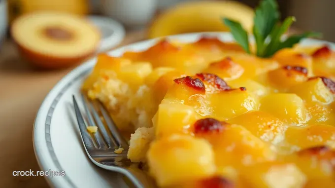 Sunshine Pineapple Casserole