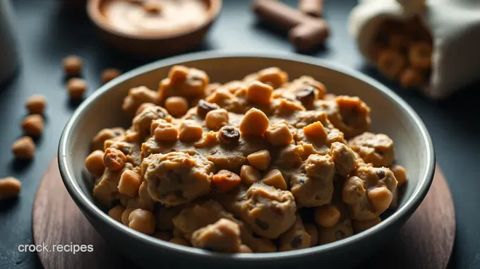 Sweet & Nutty Chickpea Cookie Dough
