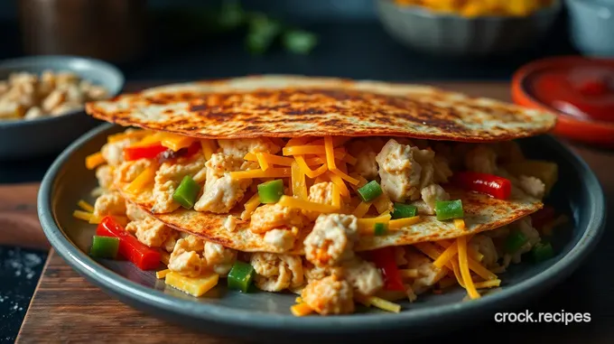 Ultimate Chicken Quesadilla: A Cheesy Delight with a Kick!